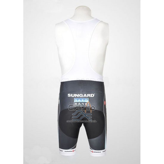 Saxobank Lider Ropa Ciclismo Culotte Corto 2010 Hombre Mangas Cortas AMarillo